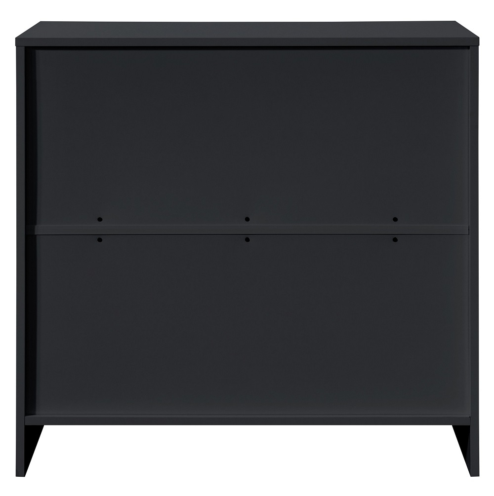 Product photograph of Birlea Oslo Black 3 Drawer Chest from Choice Furniture Superstore.